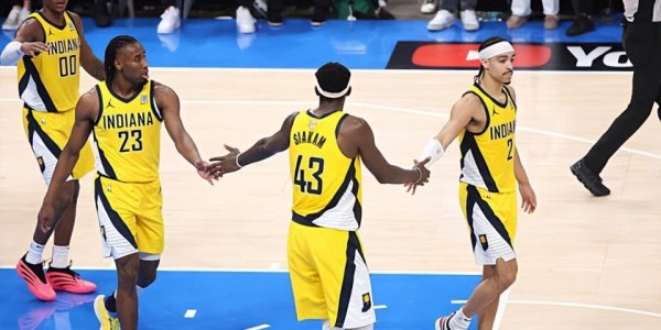 顶级3D大闸，可惜步行者侧翼大将在犯规控制方面做得并不理想？